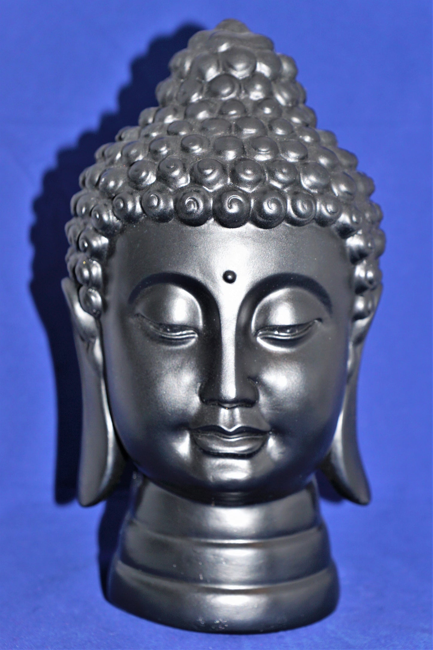 Buddhakopf schwarz