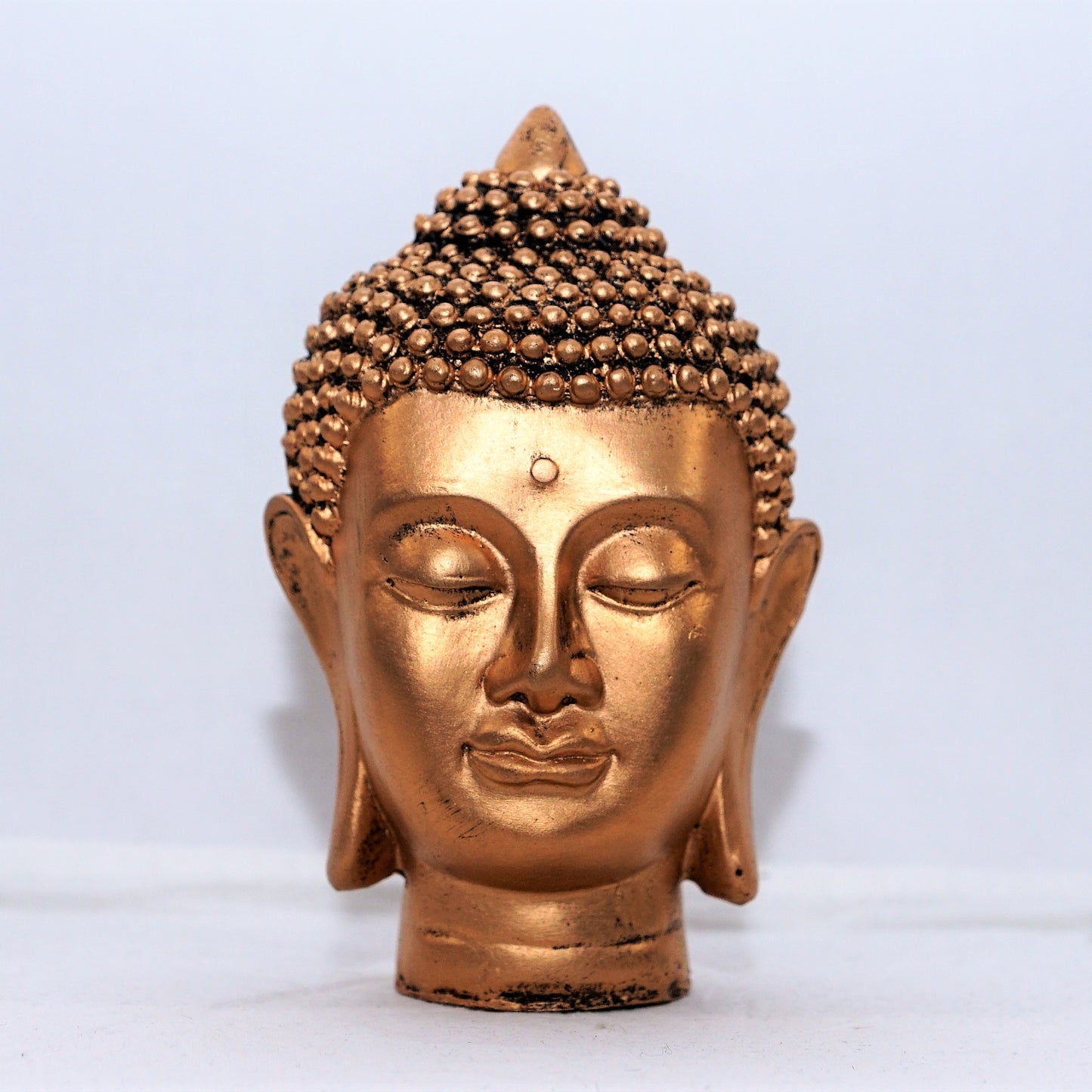 Goldener Buddhakopf