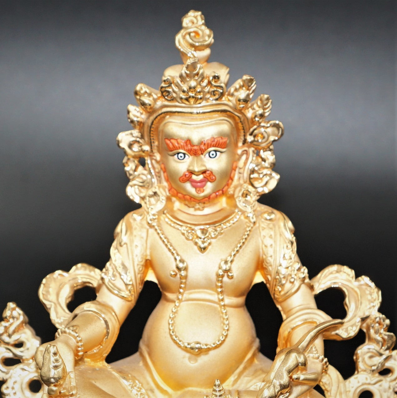 Goldener Kubera Lord of Wealth